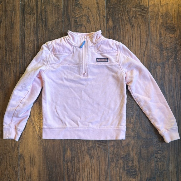 Vineyard Vines Other - Vineyard Vines 1/4 Zip Pullover light pink size Small 7-8 (B8)
